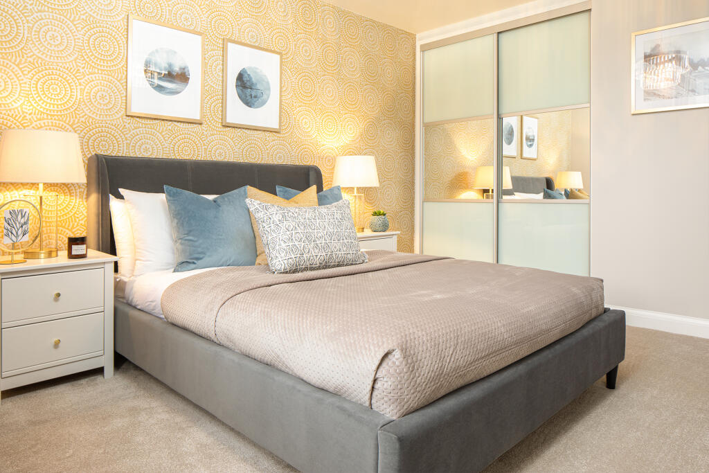 Double bedroom in a Radleigh