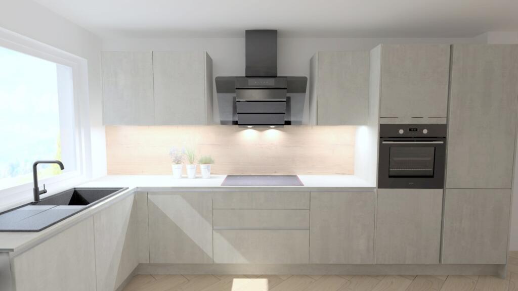 Example of a kitchen at Church Mead