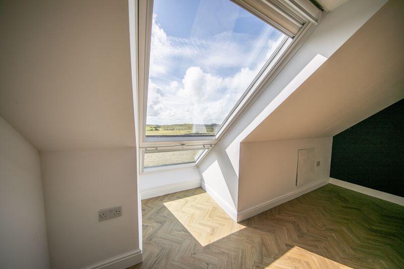 Feature balcony Velux windows bedroom...