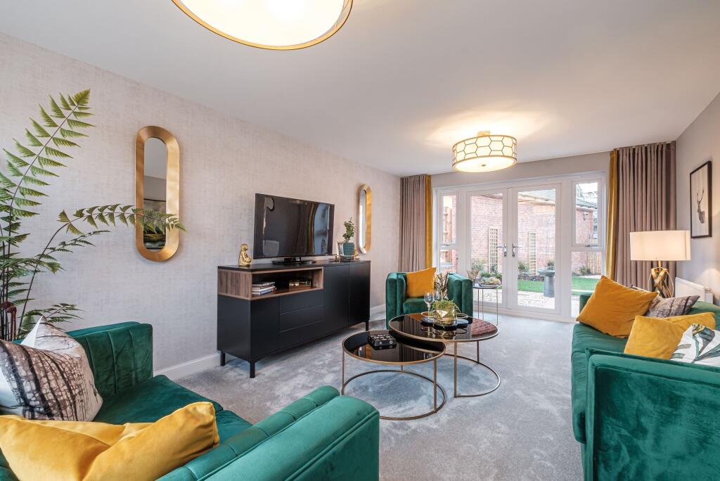 Interior shot of the lounge in our 4 bed Alnmouth home