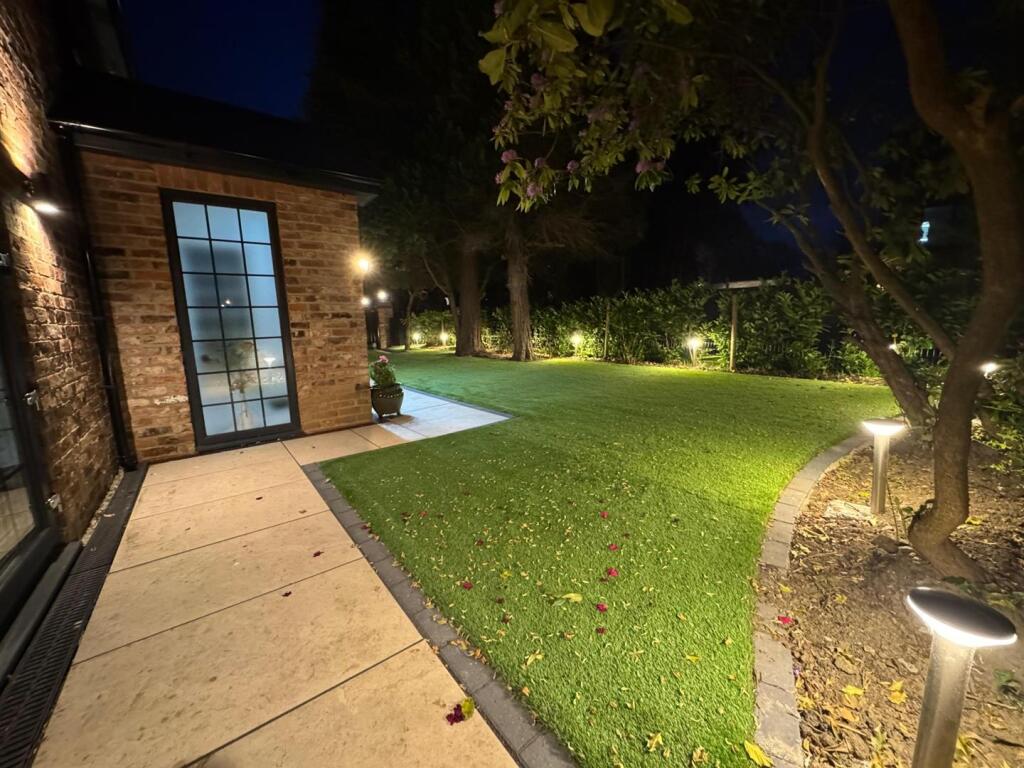 Front Garden Night