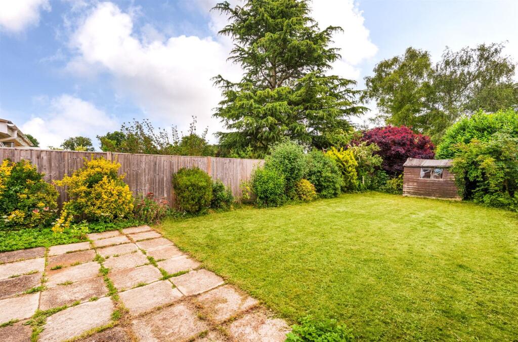 Rear garden