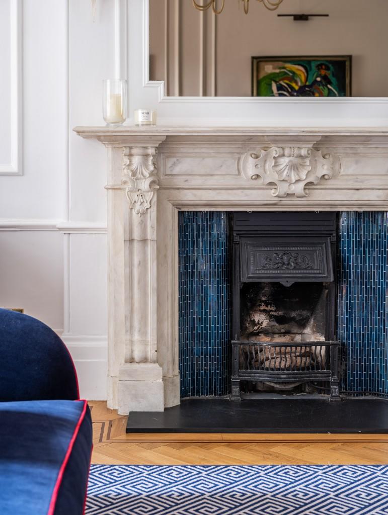 Fireplace detail