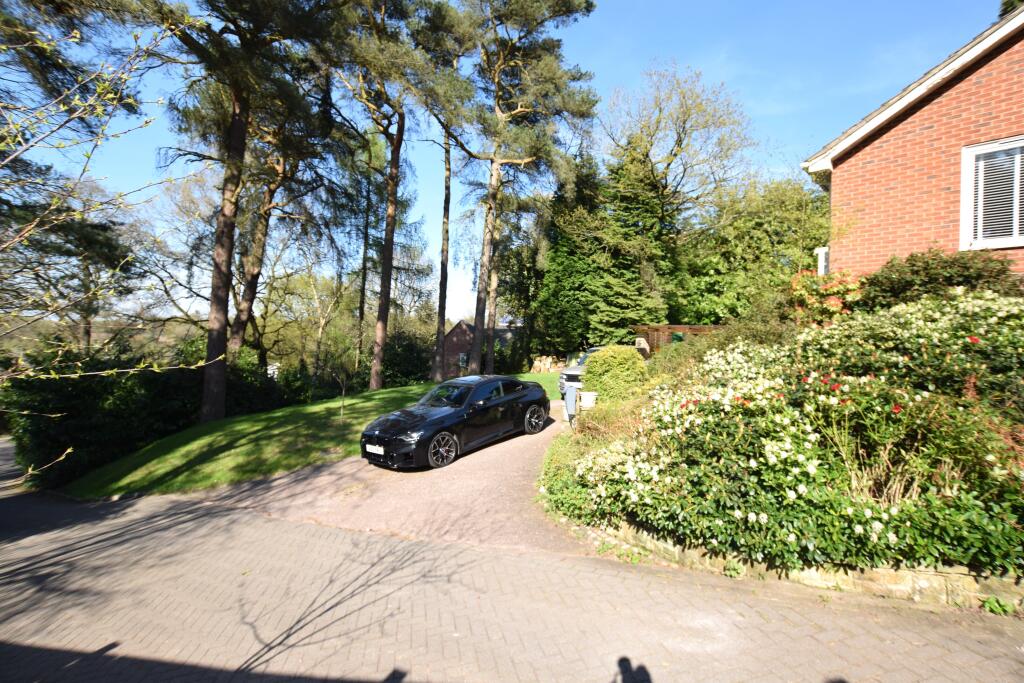 driveway and front garden