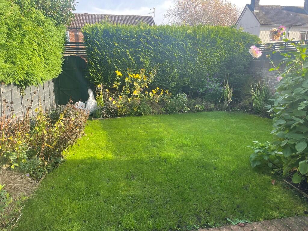 Rear garden