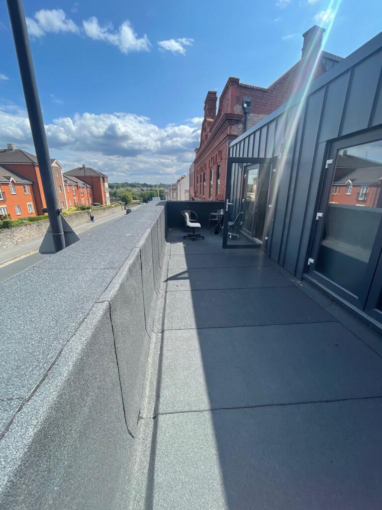 Bright and clear view of the front exterior of ...