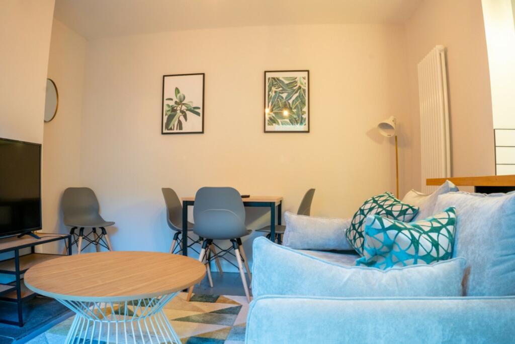 A bright and inviting living room perfect for s...