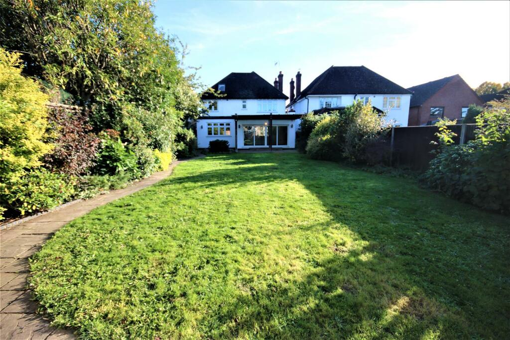 REAR ELEVATION OF PROPERTY:
