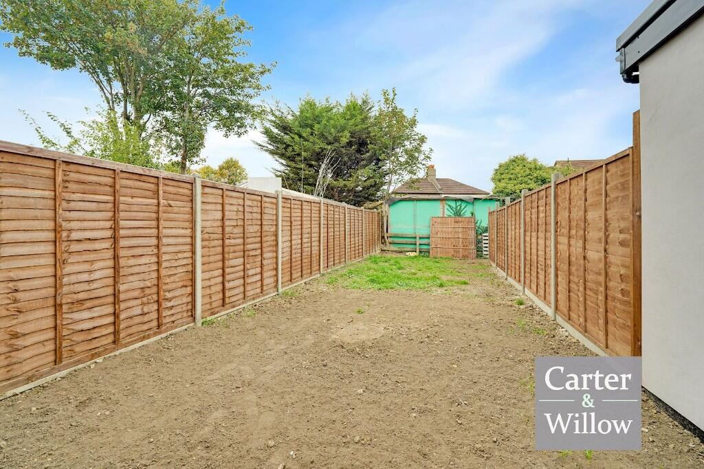 Private rear garden 