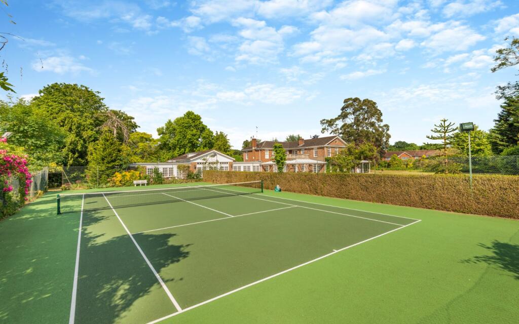 Floodlit Tennis Cour