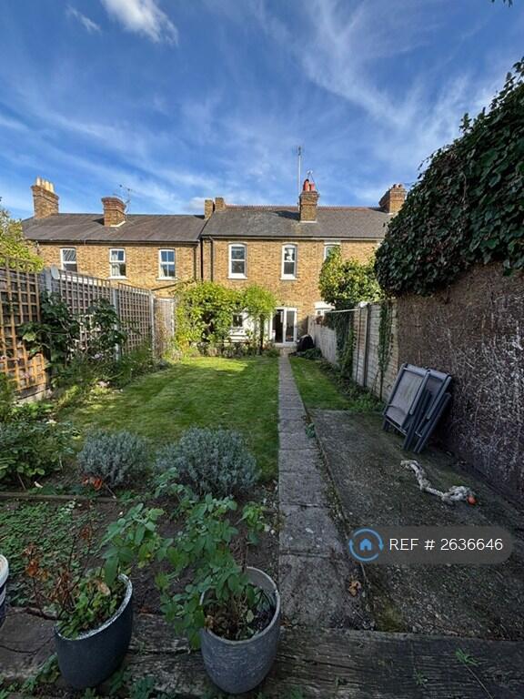 View Of The House From The Back Garden
