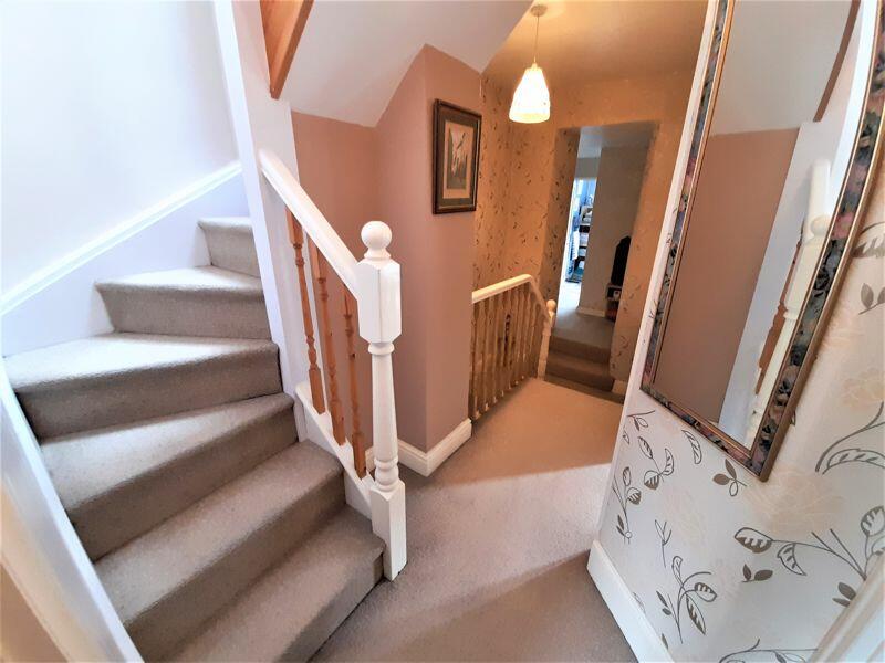 Landing and stairs to Attic Room