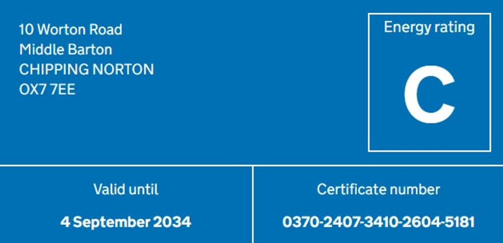 Worton Road, Middle Barton, OX7