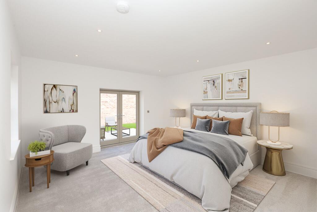 Bedroom 1 - virtually staged