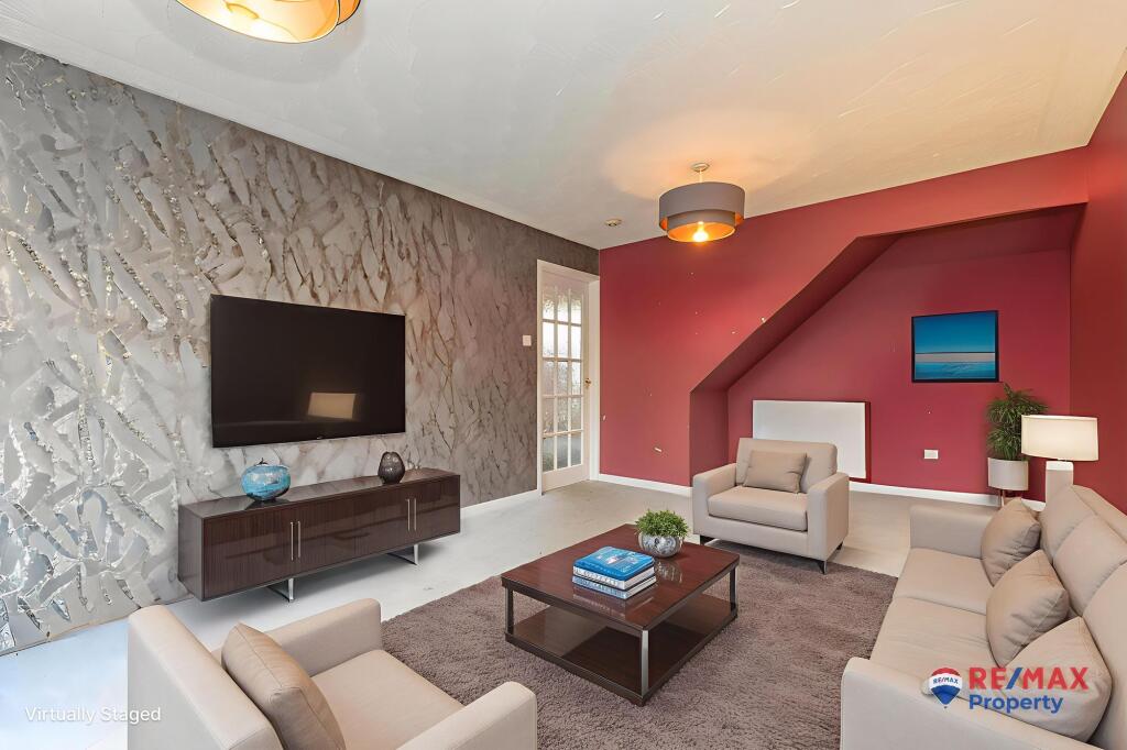 Virtually Staged Lounge