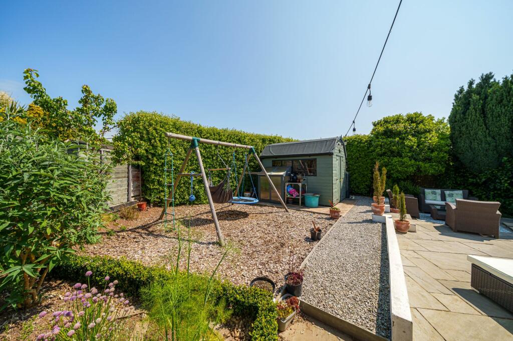 Rear garden