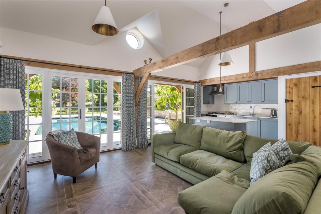 Pool House Interior
