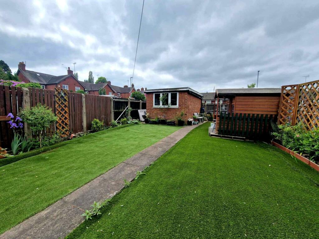Rear garden