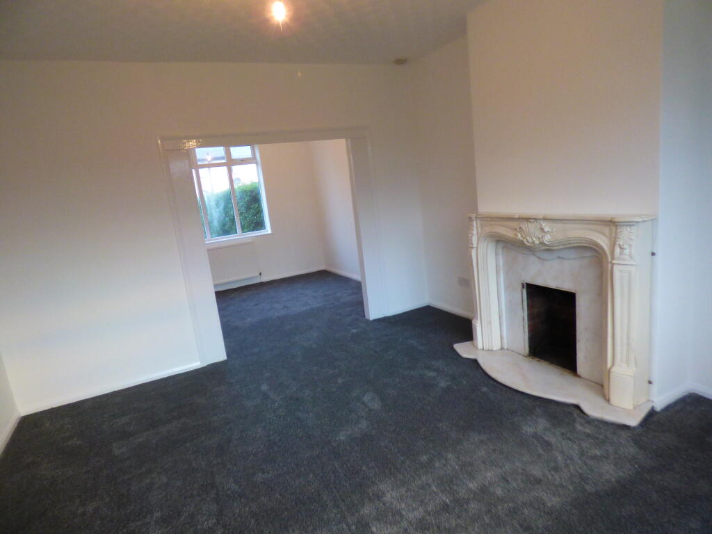 Lounge through second reception room