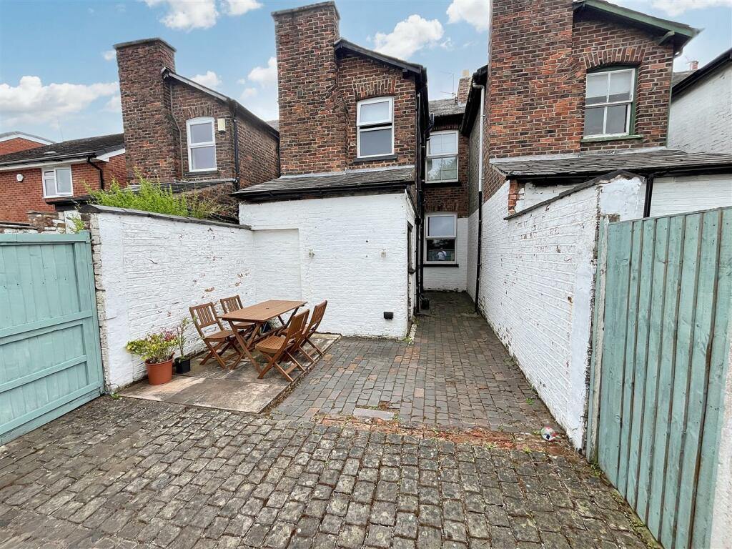 Rear of Property