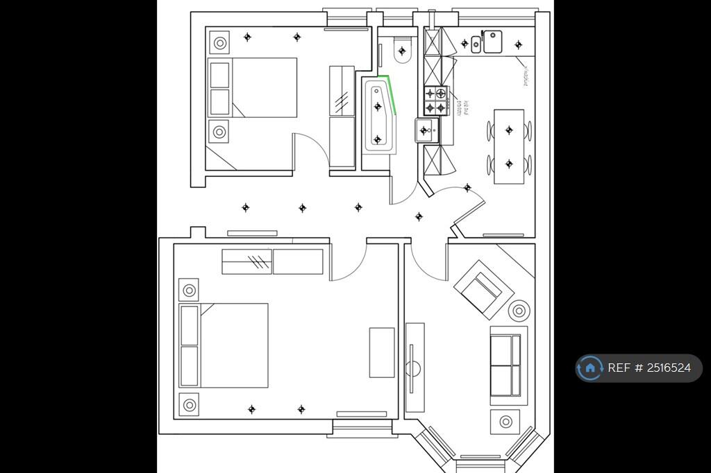 Lounge Is Now 3rd Bedroom