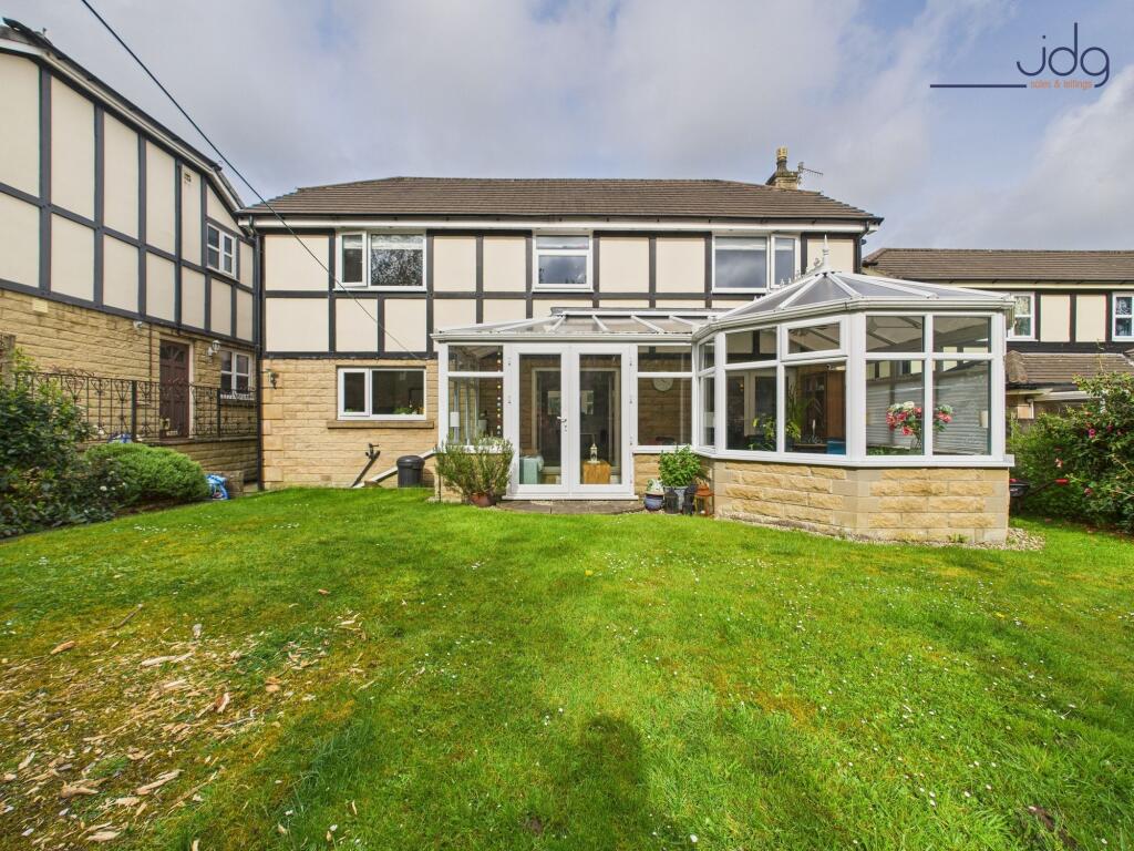 Rear of the property