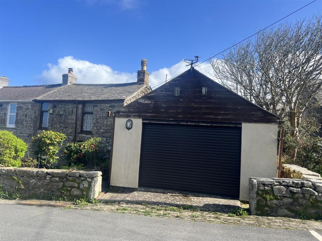 Garage &amp; front elevation