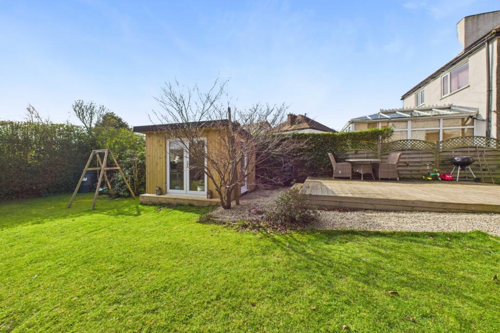 Rear garden