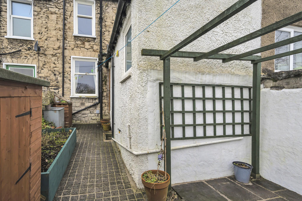 Rear patio