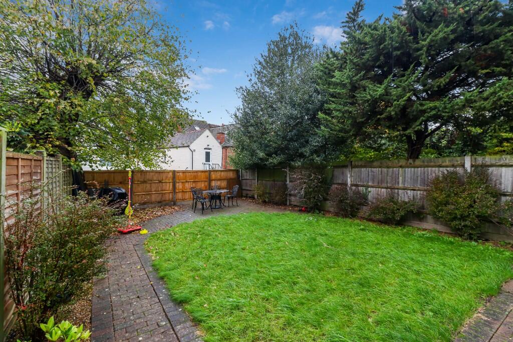Rear garden
