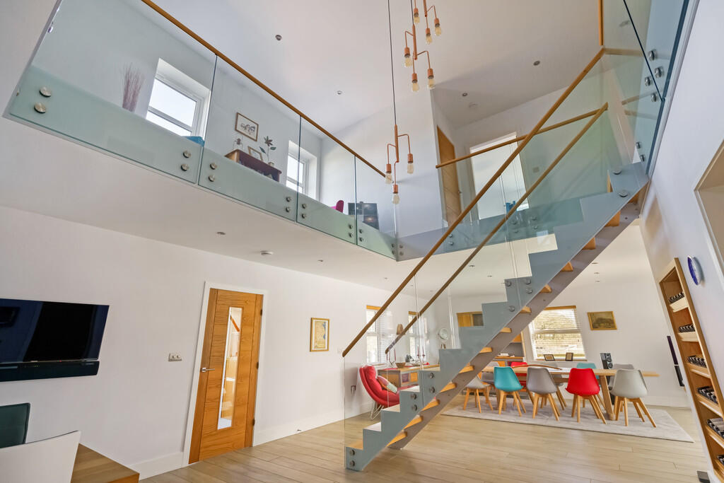 Open plan hallway...
