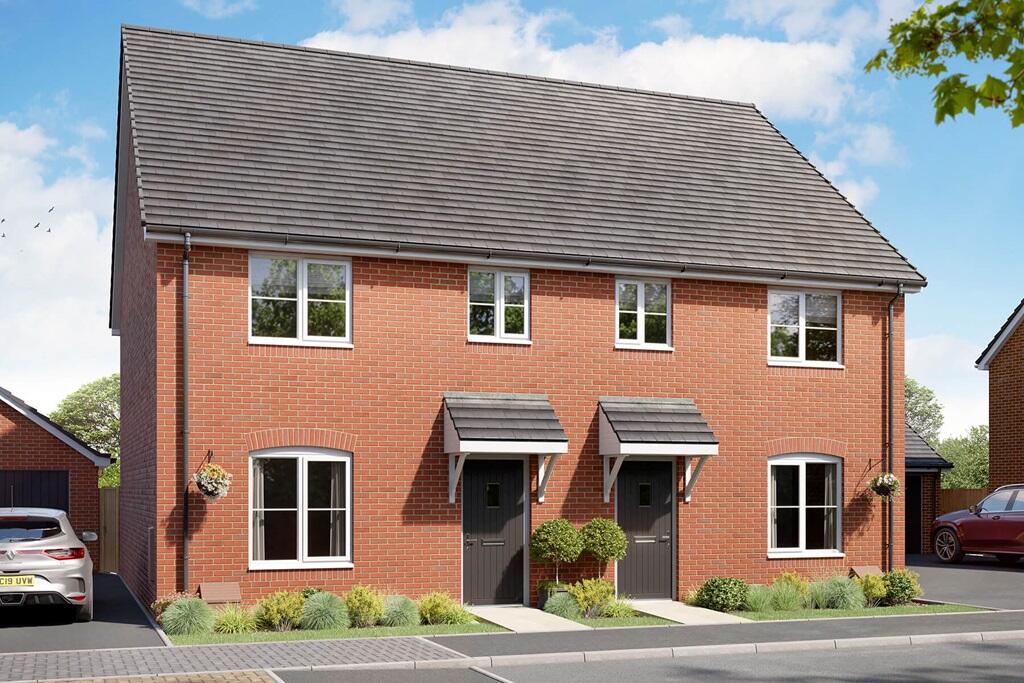 The 3 bed Byford features a spacious open-plan kitchen &amp; double doors to the garden