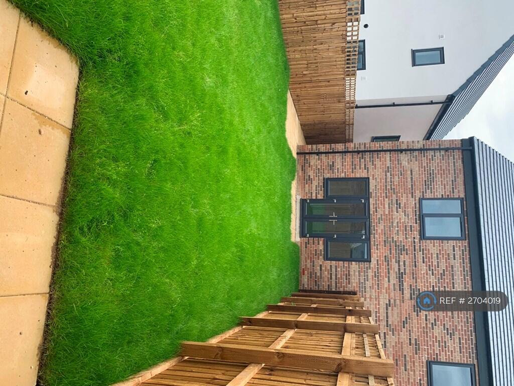Rear. Garden