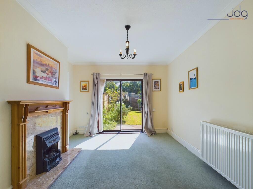 The dining room