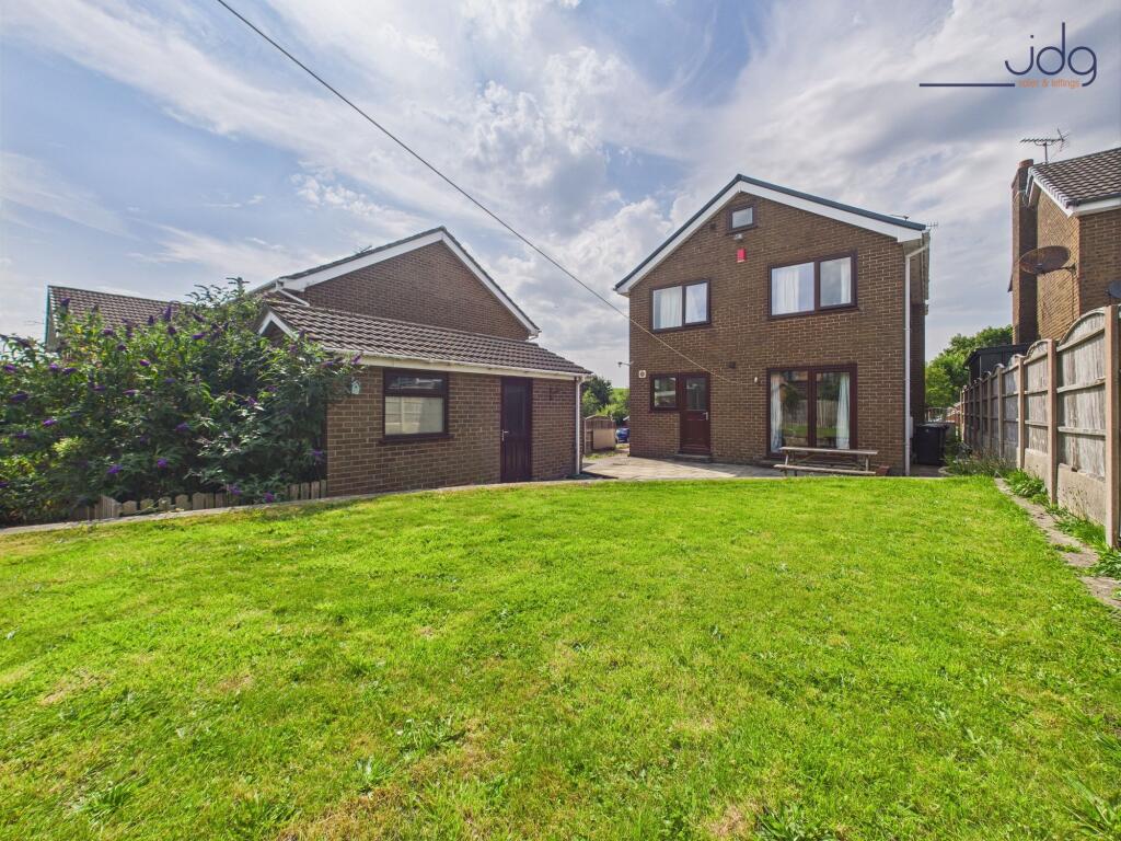 Rear view of the property