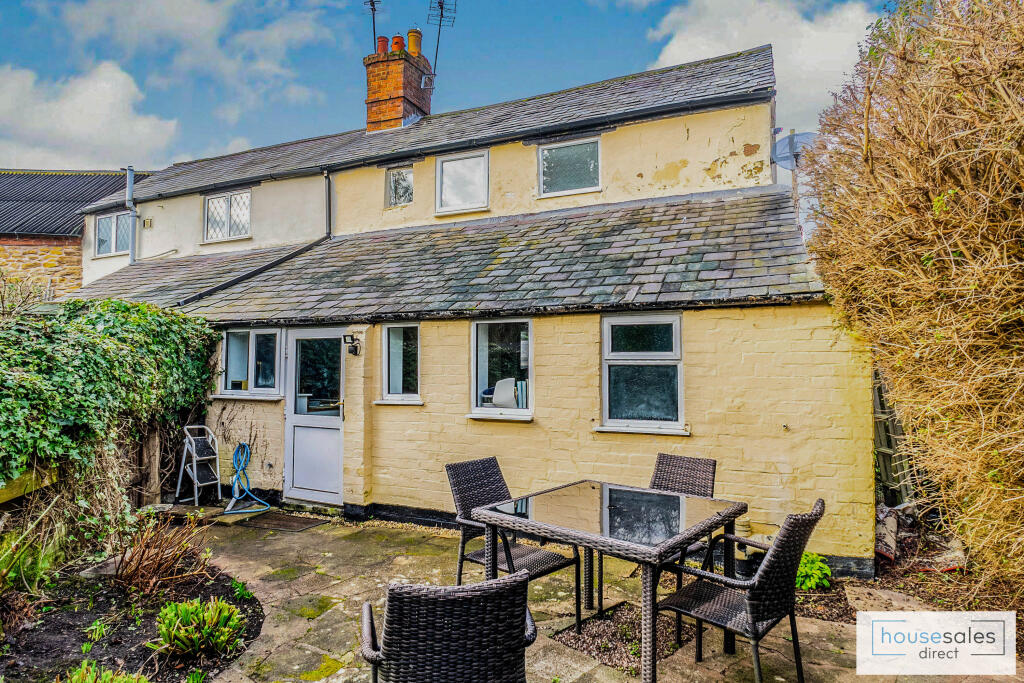 Rear of property