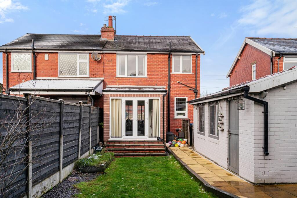 Rear of Property