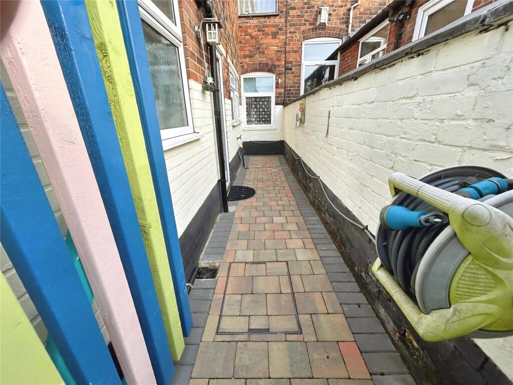 Rear Paved Yard