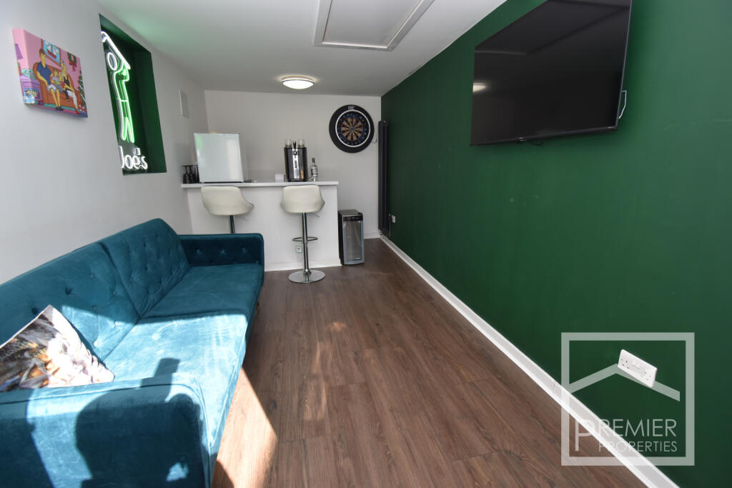 Detached converted garage