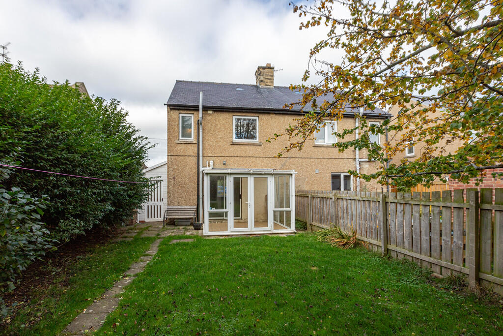 Rear of the prope...