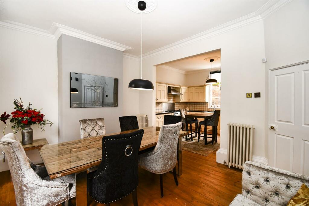 Open plan kitchen / dining room
