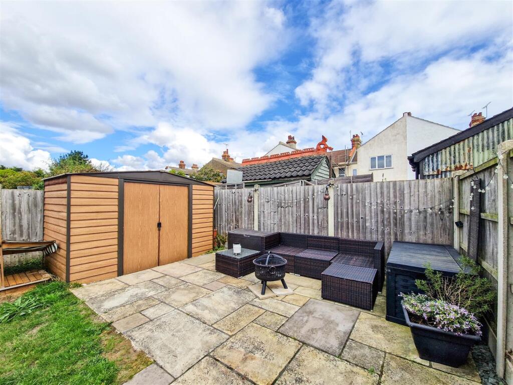 Rear Patio