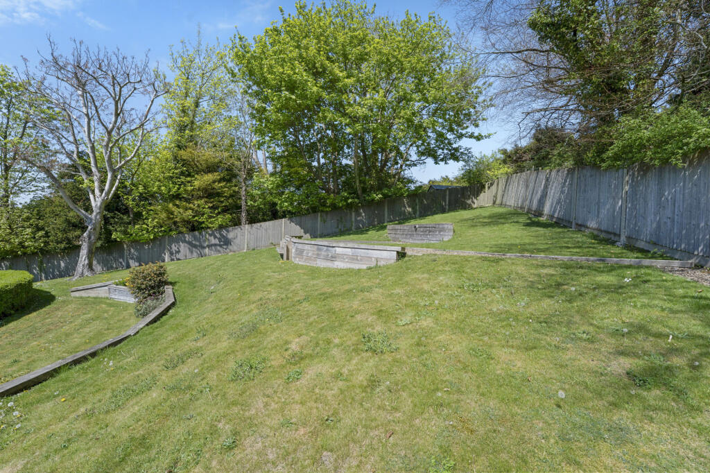 Rear garden