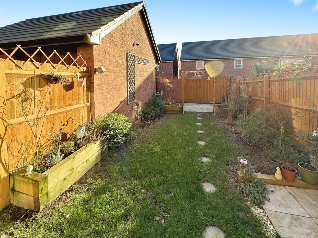 Rear garden