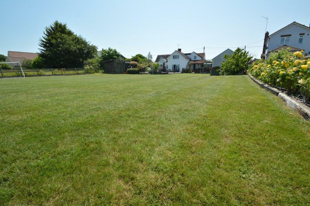 Rear garden