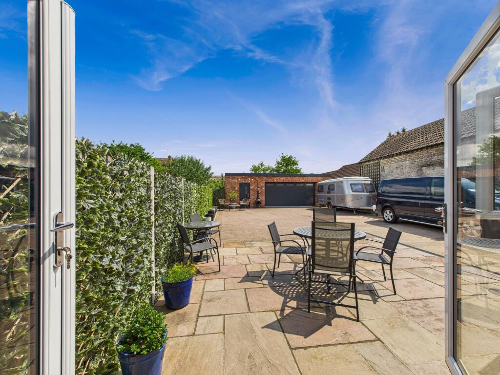 French Doors to Outside Space