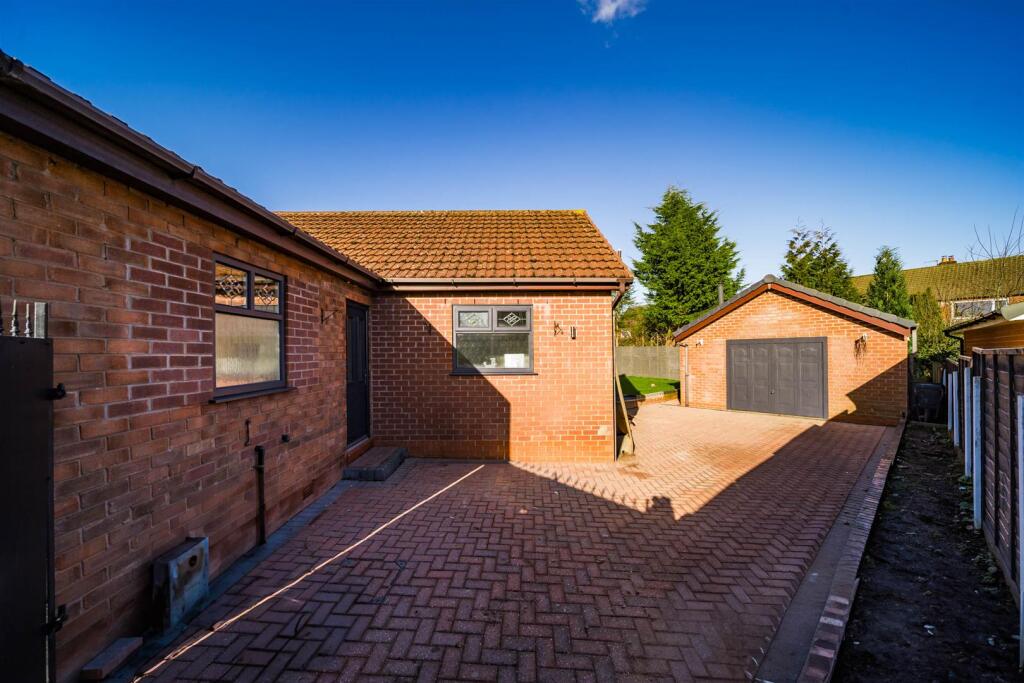Driveway and Garage