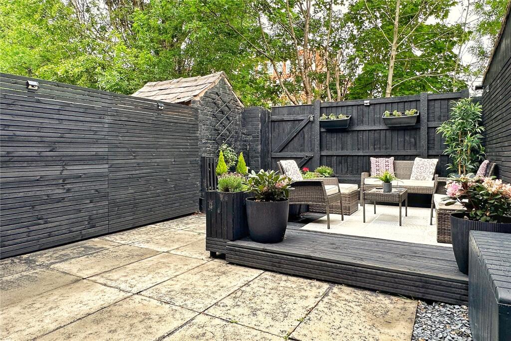 Rear Patio