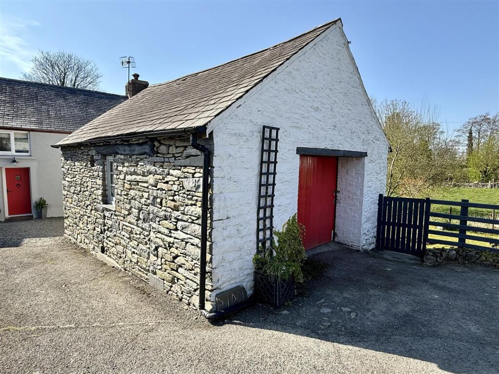OUTSIDE - DETACHED GARAGE