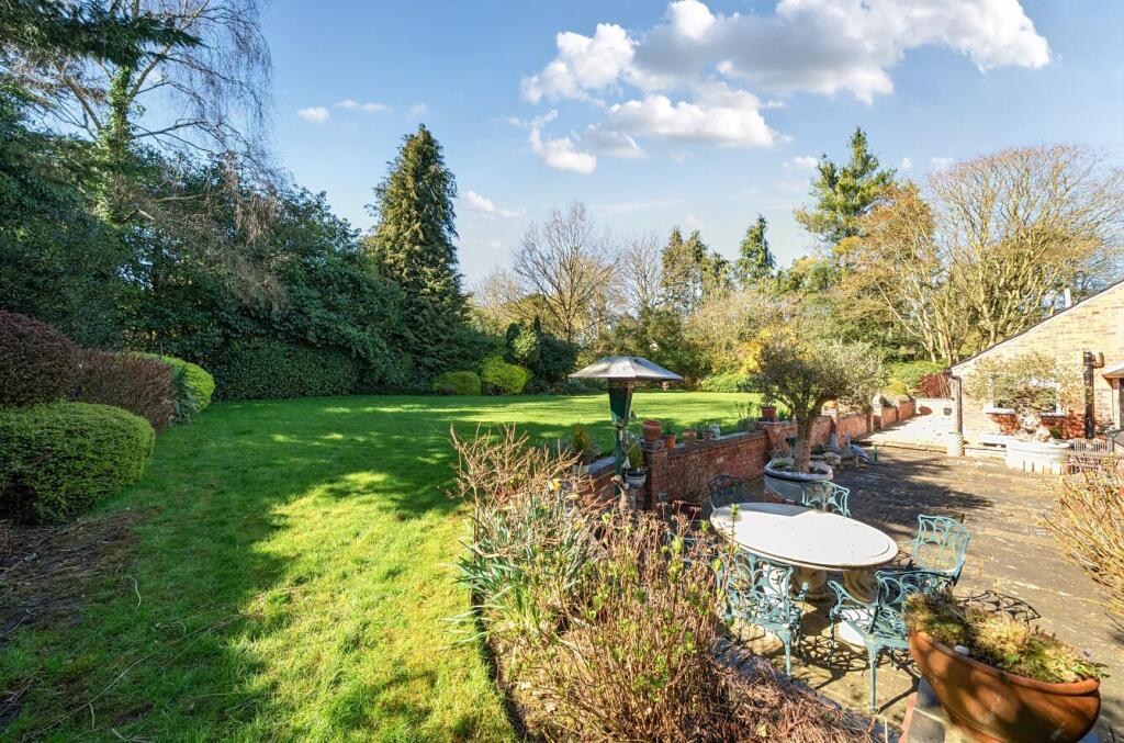 Stunning Rear Gardens